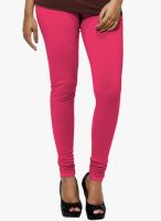 Go Colors Fuchsia Solid Churidar
