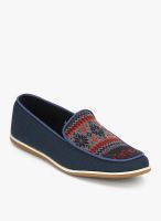 HM Navy Blue Loafers