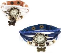 H.P.D Butterfly Combo Bracelet Look Analog Watch - For Girls, Women