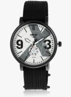 Helix Tw024hg03-Sor Black/Silver Analog Watch
