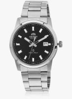 Orient Ser23003b0 Silver/Black Analog Watch