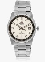 Orient Ser23004w0 Silver/White Analog Watch