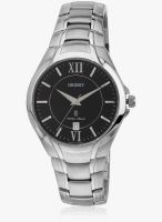 Orient Sund9004b0 Silver/Black Analog Watch
