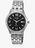 Orient Sune7002b0 Silver/Black Analog Watch