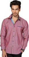 Provogue Men's Solid Casual Red Shirt