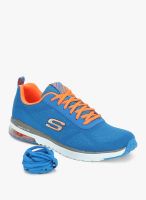 Skechers Air Infinity Blue Running Shoes