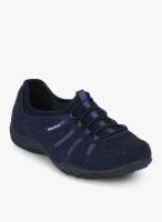 Skechers Breathe-Easy Navy Blue Sporty Sneakers
