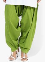 Stylenmart Green Solid Patiala Salwar