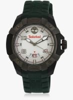 Timberland Tb13326jpbu13j Green/White Analog Watch