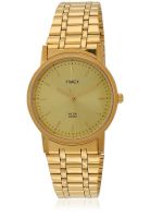 Timex A304 Golden/Champagne Analog Watch