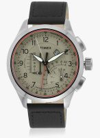 Timex T2p275 Brown/White Analog Watch