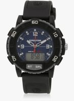 Timex T49968-Sor Black/Blue Analog Watch