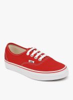 Vans Authentic Red Sneakers