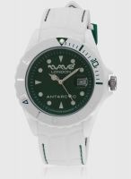 Wave London Wl-Ant-G White/Green Analog Watch