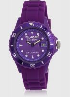 Wave London Wl-Atl-Ppl Purple/Purple Analog Watch