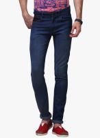 Yepme Solid Blue Slim Fit Jeans