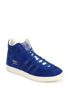 Adidas Originals Gazelle Og Mid Blue Sporty Sneakers