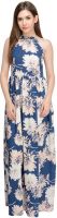 Bargain Basement Women's Maxi Blue Dress
