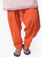 Bitterlime Orange Patiala Salwar