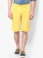 Breakbounce Yellow Astral Tapered Fit Shorts