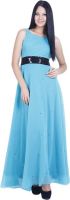 D&S Women's A-line Light Blue Dress