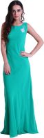 D&S Women's A-line Green Dress