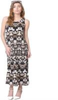 Dressvilla Women's A-line Brown Dress