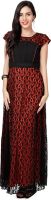 Eavan Women's Maxi Black Dress