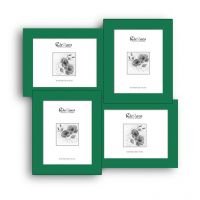 Elegant Arts And Frames 4 In 1 Green Collage Photo Frame