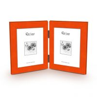 Elegant Arts And Frames Double Photo Frame Orange