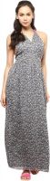 Femella Women's Maxi Grey Dress