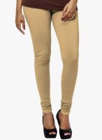 Go Colors Brown Solid Churidar