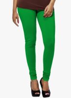 Go Colors Green Solid Churidar