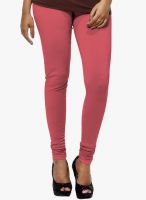 Go Colors Pink Solid Churidar