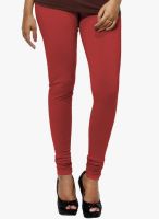 Go Colors Rust Solid Churidar