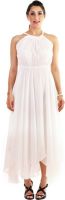 Jiiah Women's Maxi White Dress