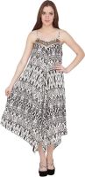 Kaaya Women's Maxi Black, White Dress Kaaya Women's Maxi Black, White Dress