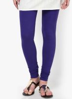 La Firangi Cotton Lycra Blue Legging