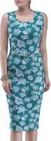 London Off Women's A-line Green Dress