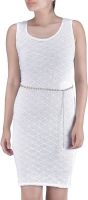 London Off Women's A-line White Dress