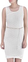 London Off Women's Sheath White Dress