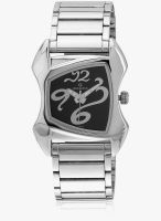 Maxima 23825Cmgi Silver/Black Analog Watch