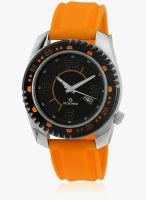 Maxima Attivo 26752Pmgt Orange/Black Analog Watch