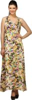 Nineteen Women's Maxi Beige Dress