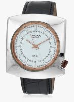 Omax Ts-113 Black/White Analog Watch