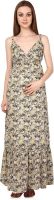 Oxolloxo Women's Maxi Multicolor Dress