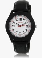 Sonata 7984Pp01 Black/White Analog Watch