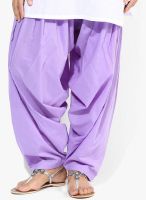 Stylenmart Lavender Solid Patiala Salwar