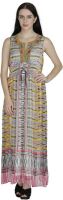 Svt Ada Collections Women's Gathered White Dress