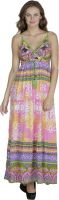 Svt Ada Collections Women's Maxi Pink Dress